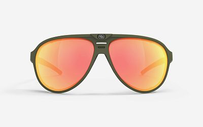 Превью  Велоочки RUDY PROJECT Stardash Olive Matte, Линзы: Multilaser Orange (SP814013-0000)